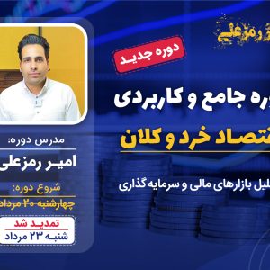 دانلود دوره جامع و کاربردی اقتصاد خرد و کلان امیر رمزعلی