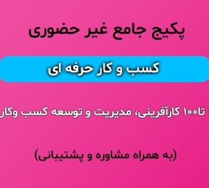 دوره پکیج جامع کسب وکار حرفه ای مدرسه کسب و کار نورا