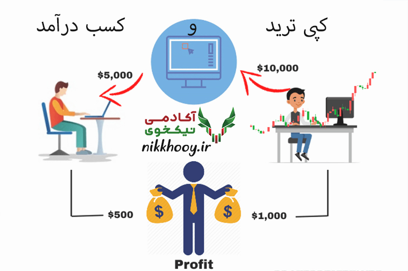 کپی ترید و کسب درآمد از معاملات دیگران آموزش در صرافی بینگ ایکس bingx copy trading and take profit